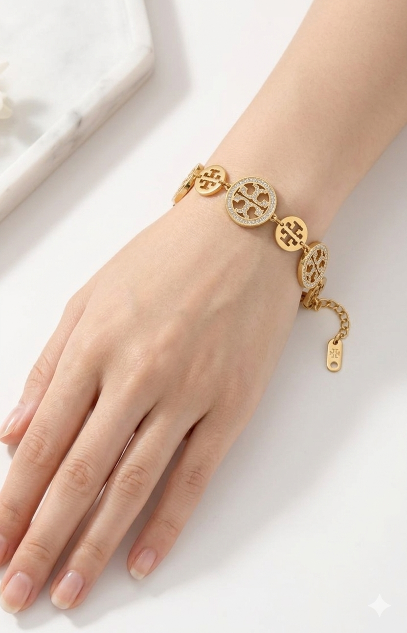 Tory Burch Double T Bracelete
