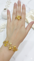 Multi-Layer Star & Ball Celestial Handcuff Set