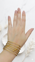 Golden Multi-Layer Beaded Cuff