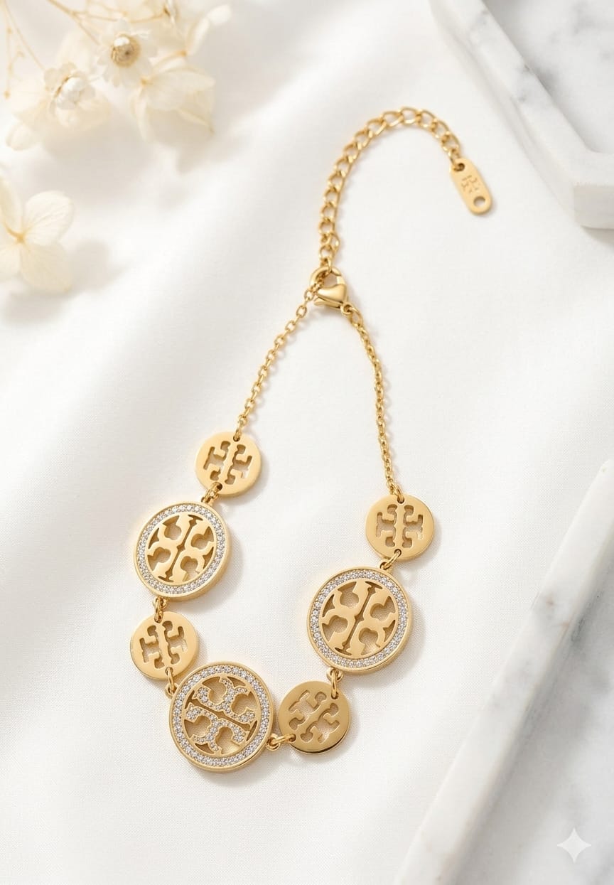 Tory Burch Double T Bracelete