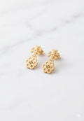 Tory Burch Flower Drop Studs