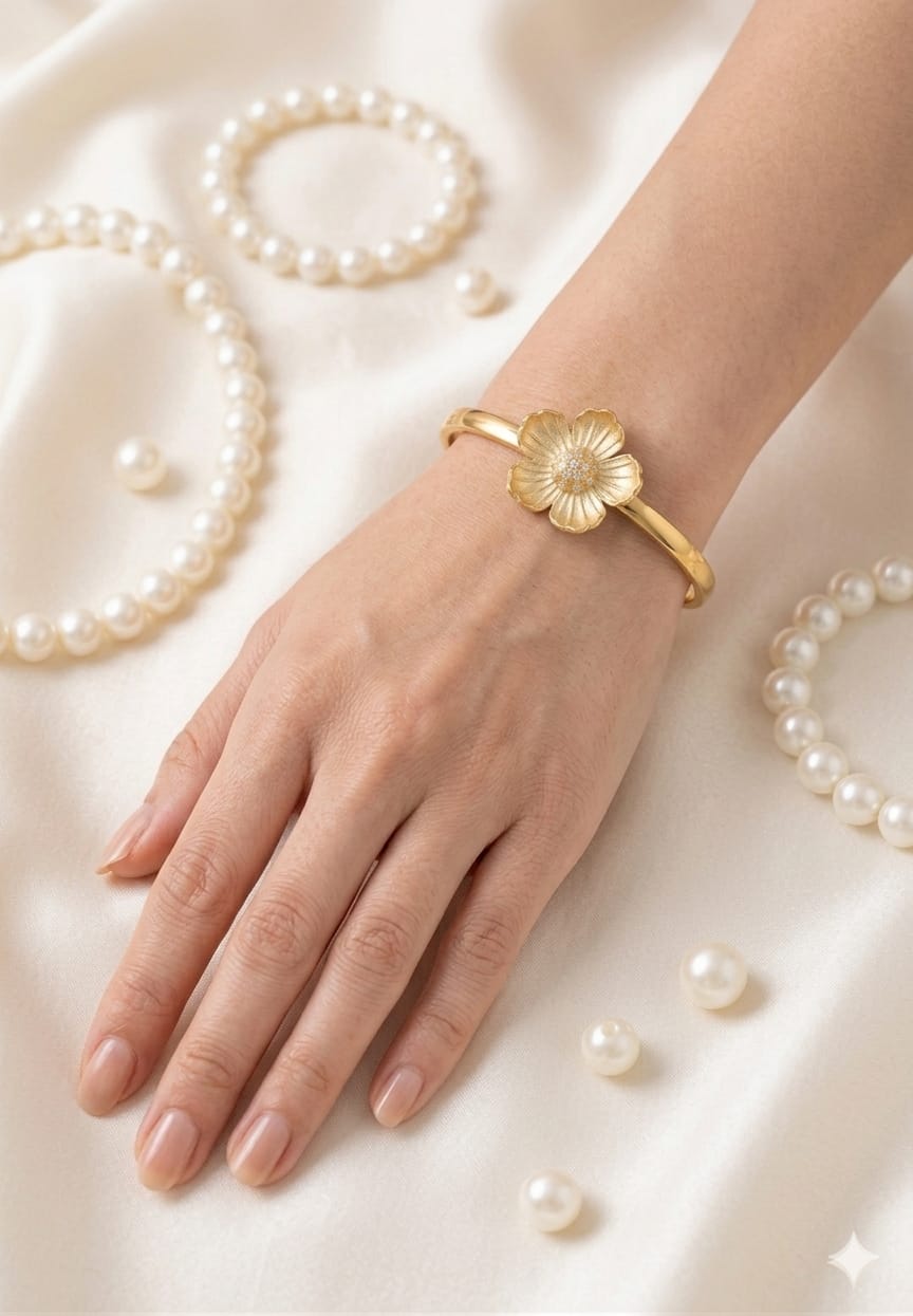 Petal Bloom Hand Cuff