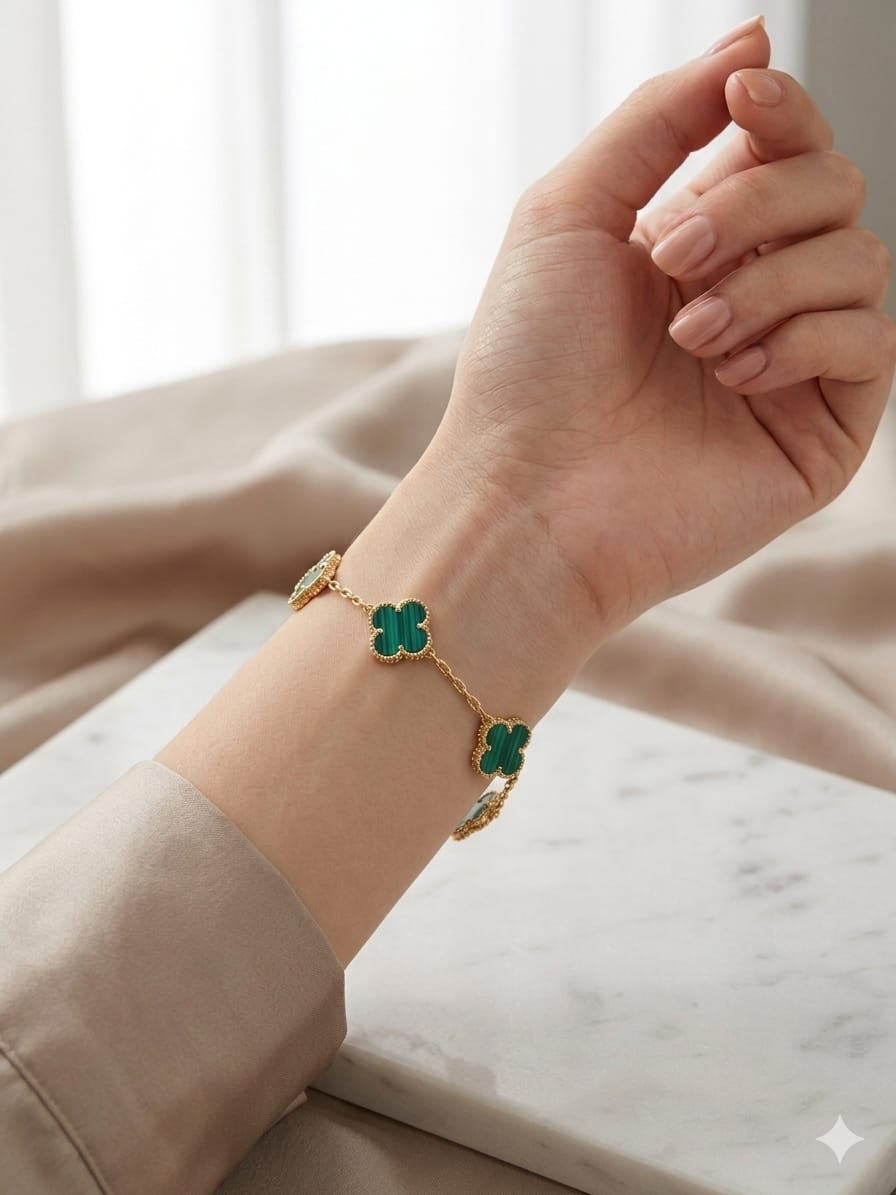 Green Clover Bracelet