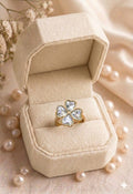 Floral Heart Ring