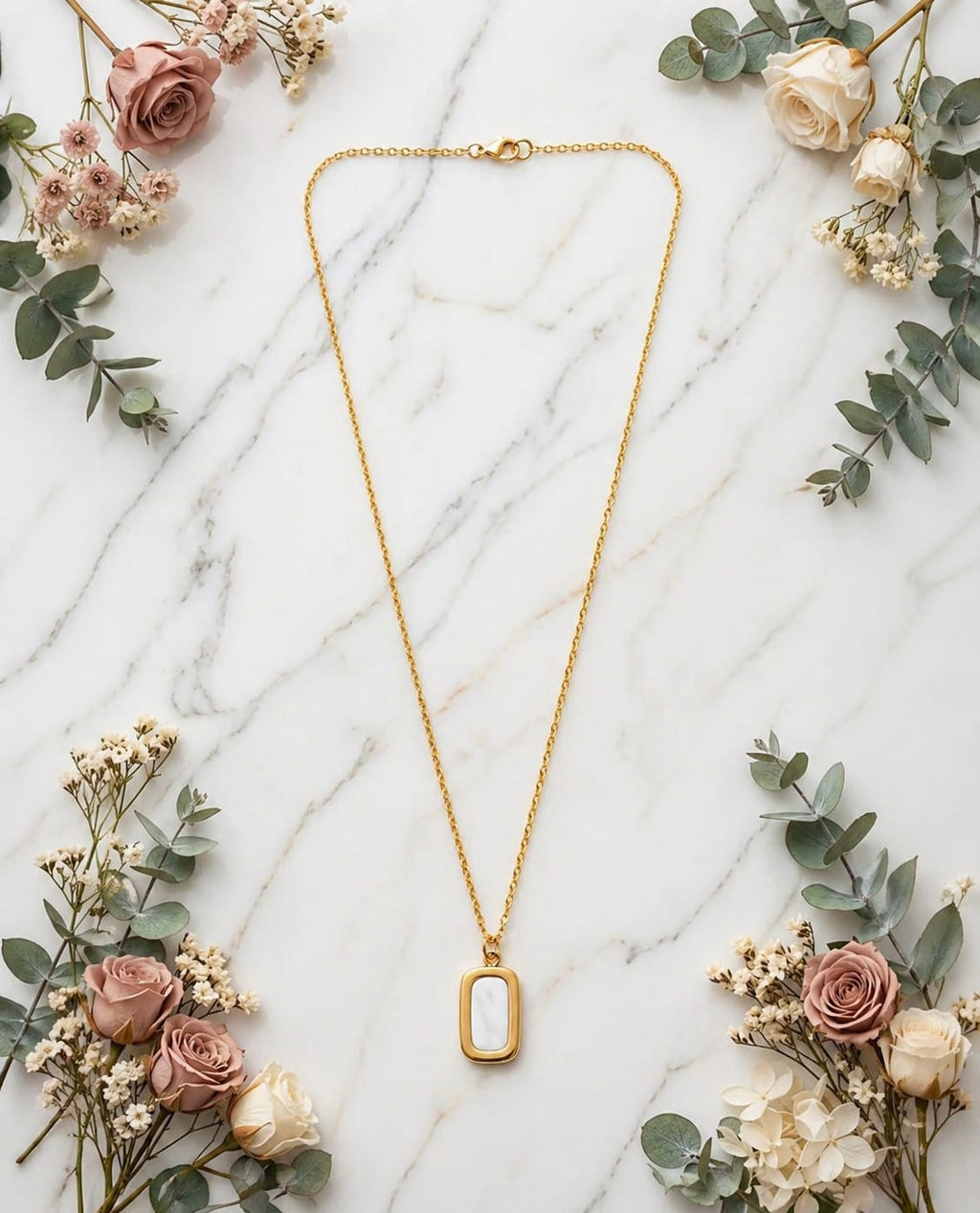 Drop Marble Pendant